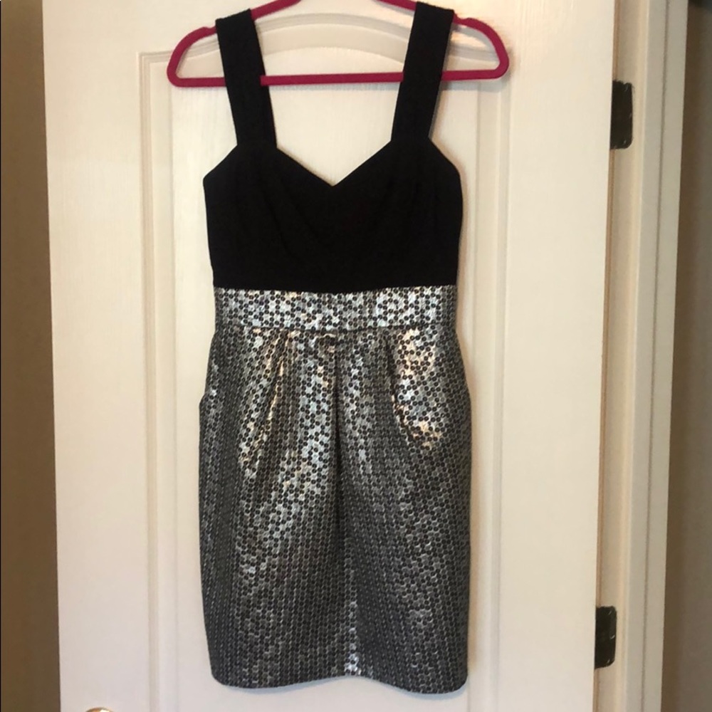Black and Silver Party Dress
